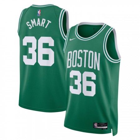 Camiseta Hombre Boston Celtics Marcus Smart 36 2022-23 Nike Icon Edition Kelly Verde Swingman